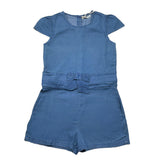 Emc Tuta Intera In Denim Tinta Unita  per Bambina BZ7190 BLU EMC 