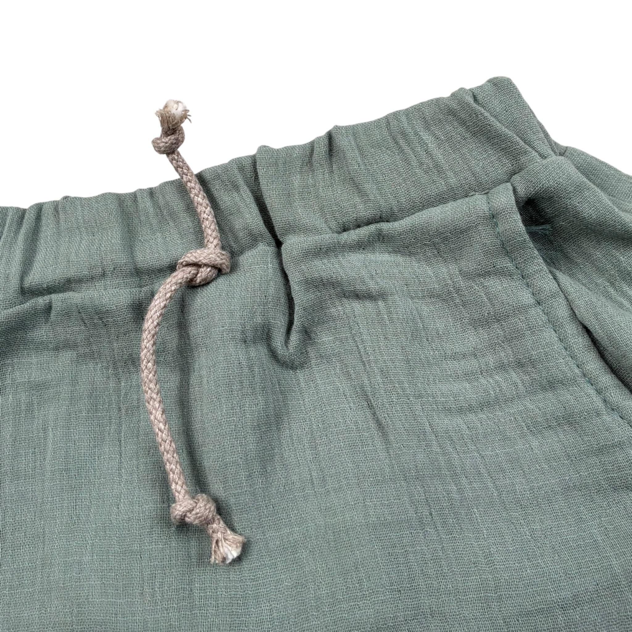 Babyvip Pantalone Tinta Unita con Elastico In Vita per Neonato PANTTT VERDE BABYVIP 