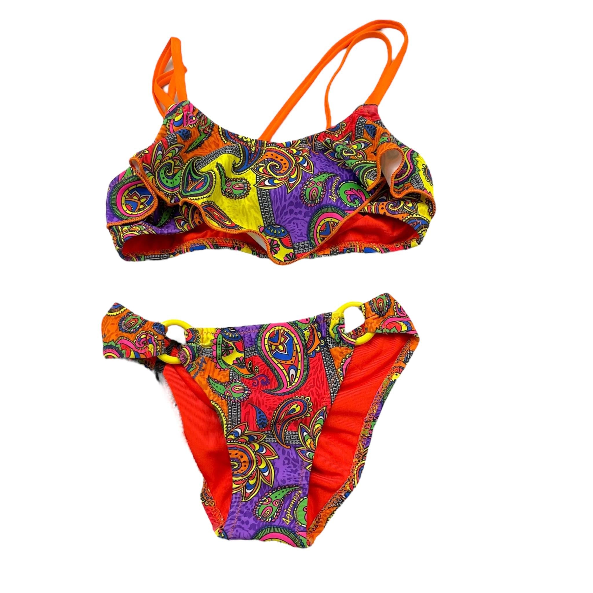 4Giveness Costume 2 Pezzi Fascia-Slip con Fantasia per Bambina FGBG3902 MULTICOLOR 4GIVENESS 