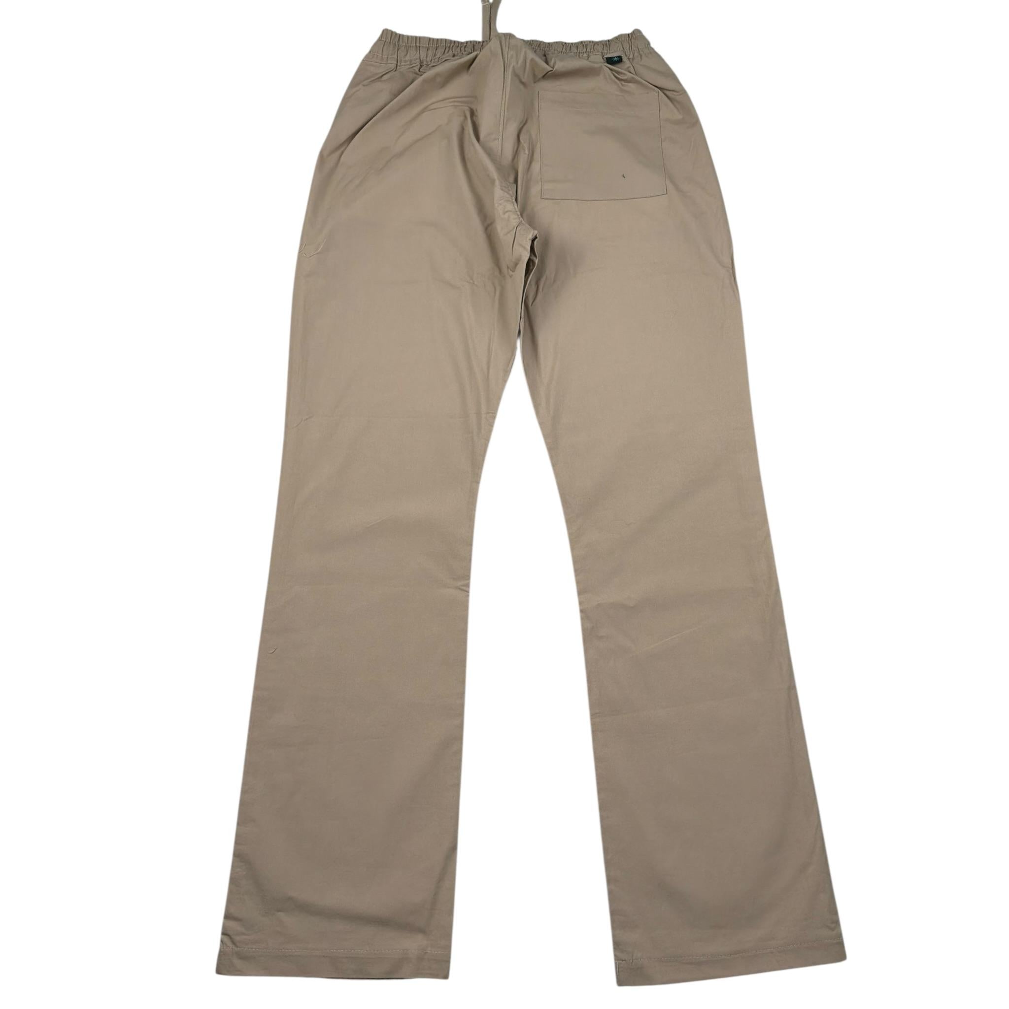 Manuel Ritz Pantalone Tinta Unita con Elastico In Vita per Bambino MR2184 BEIGE MANUEL RITZ 