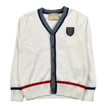 Trussardi Cardigan Tinta Unita con Bottoni E Stampa per Bambino TBP26148CD PANNA TRUSSARDI 