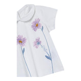 Liu Jo T-Shirt Girocollo Tinta Unita con Stampe per Neonata HA5045X BIANCO LIU JO 