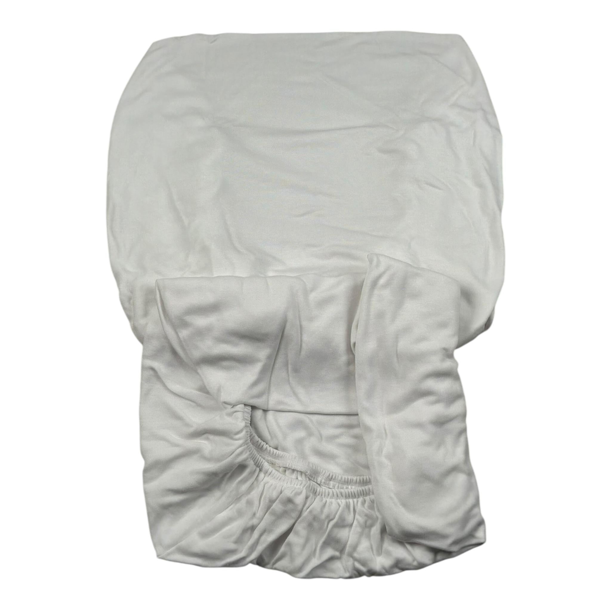 Bamboom+Babies Set 2 Pezzi Lenzuola con Angoli Tinta Unita per Neonato 217 BIANCO BAMBOOM+BABIES 