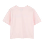 Marc Jacobs T-Shirt Girocollo Tinta Unita con Stampa per Bambina W60463J ROSA MARC JACOBS 