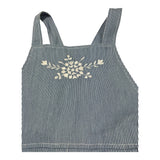 Babe & Tess Salopettes Bicolore Fantasia A Righe per Bambina 18518014 BIANCO/BLU BABE & TESS 