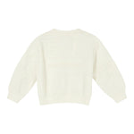 Stella Mccartney Felpa Chiusa Girocollo Tinta Unita con Logo per Bambina TW4C60 PANNA STELLA McCARTNEY 