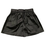 LIU JO short tinta unita con elastico in vita Nero per Neonata KF4012XXX NERO LIU JO 