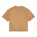 MARC JACOBS t-shirt girocollo tinta unita con fantasia scacchi Cammello per Bambino W60283 CAMMELLO MARC JACOBS 