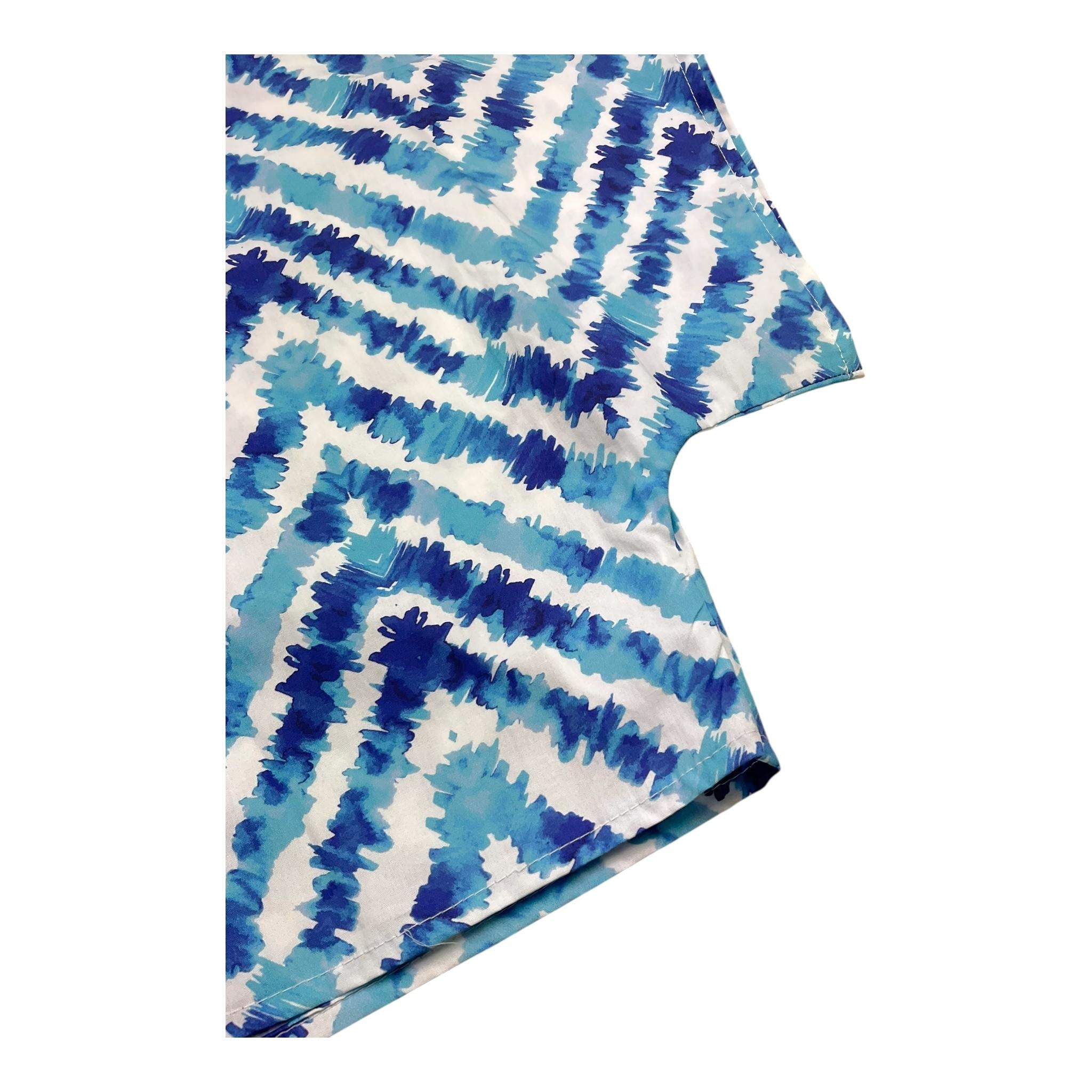 Janice Camicia Mezza Manica Modello Crop Tinta Unita con Fantasia per Bambina JN492R BIANCO JANICE 