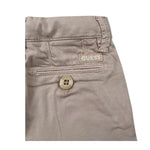 Guess Bermuda Tinta Unita con Girovita Regolabile per Neonato N3GD11WFBY3NX BEIGE GUESS 