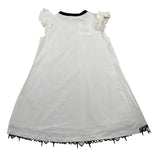Pinko Abito Mezza Manica tinta unita Bianco per Bambina 033510 BIANCO PINKO 