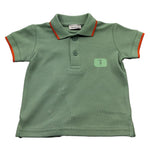 Trussardi Polo Mezza Manica Tinta Unita per Neonato TIP26045PO VERDE TRUSSARDI 