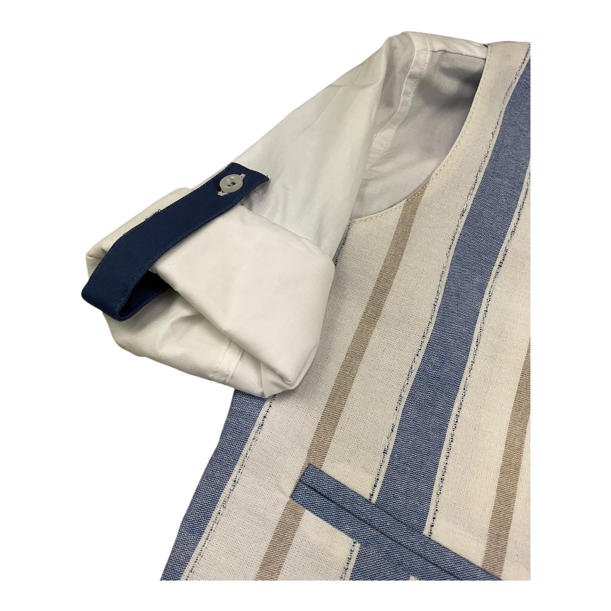 Mai'S Kids Completo 4 Pezzi Camicia-Papillon-Gilet-Bermuda per Bambino EMANUEL BLU MAI'S KIDS 