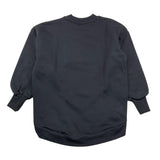 LU LU BY MISS GRANT felpa tinta unita con stampa Nero per Bambina LL3035 NERO LU LU BY MISS GRANT 