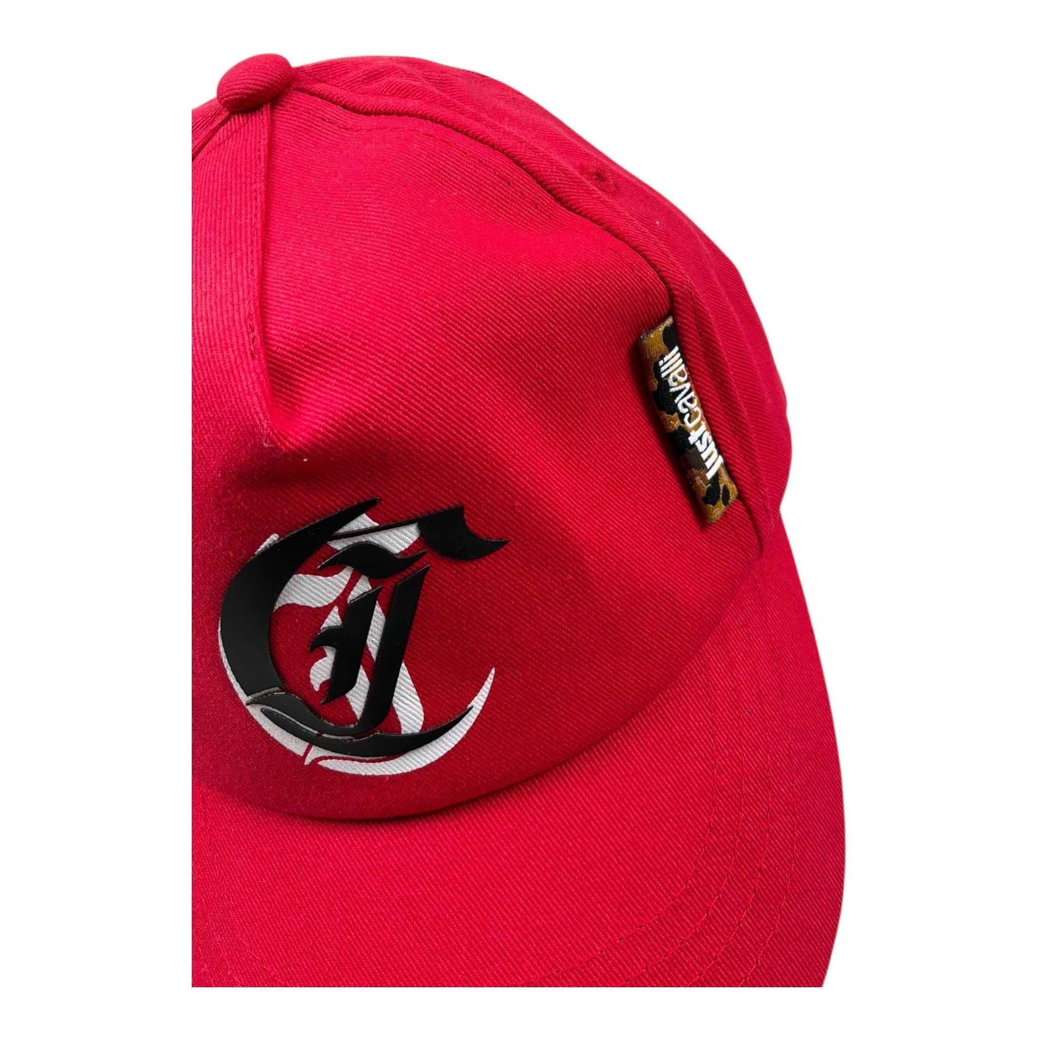 Just Cavalli Cappello Tinta Unita con Logo per Neonato JIP26061BT ROSSO JUST CAVALLI 