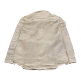 Woolrich Camicia Tinta Unita con Fantasia A Righe per Bambino CFWKSI0068 BEIGE WOOLRICH 
