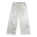 Met Pantalone Tinta Unita con Elastico In Vita per Bambina ME170 BIANCO MET 