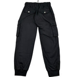 John Richmond Pantalone Tinta Unita con Elastico In Vita per Bambino RBP26160PA NERO JOHN RICHMOND 