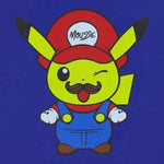 Mousse T-Shirt Girocollo con Stampa per Neonato PIKAMARION BLU MOUSSE 