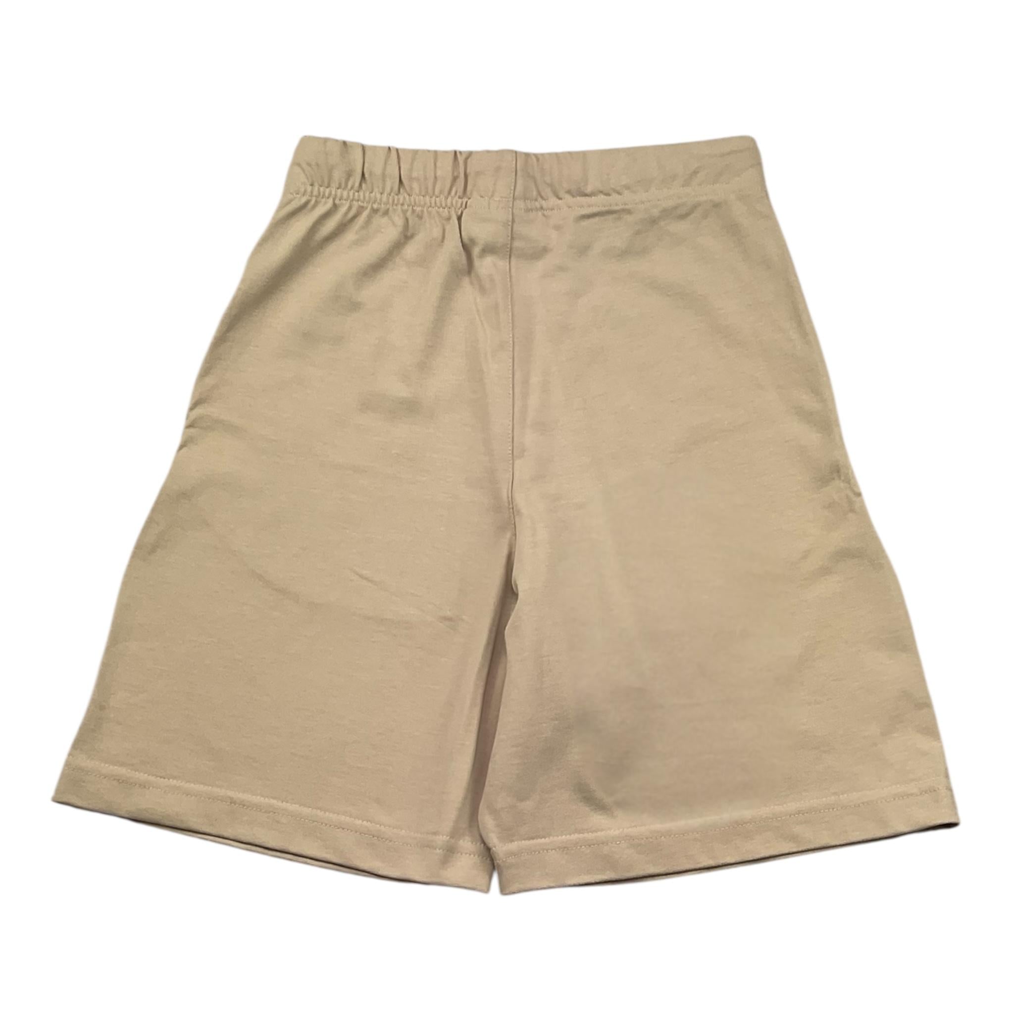 Yes London Bermuda Tinta Unita con Logo per Bambino JR7042 BEIGE YES LONDON 