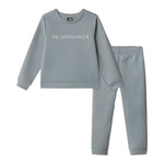 The North Face Completo 2 Pezzi Felpa-Pantalone per Bambino NF0A89H3A0MJ GRIGIO THE NORTH FACE 