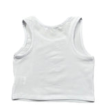 Mousse Canotta Tinta Unita con Stampa per Neonata UNILEOOO BIANCO MOUSSE 