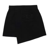 Diesel Gonna Tinta Unita con Elastico In Vita per Bambina J02195 NERO DIESEL 