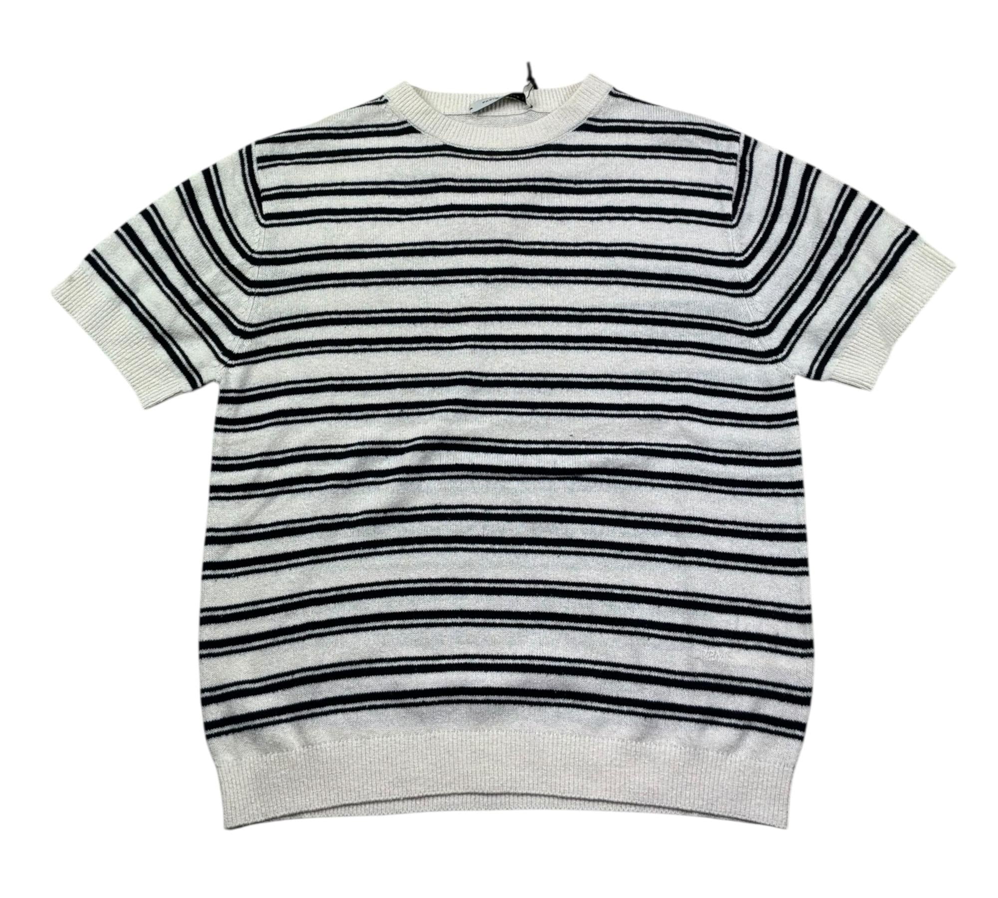 Paolo Pecora T-Shirt Girocollo Fantasia A Righe per Bambino PP4285 BIANCO PAOLO PECORA 