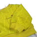 Elisabetta Franchi Tutina Biclore con Stampa per Neonata ENTU107 BIANCO/GIALLO ELISABETTA FRANCHI 