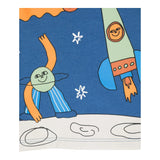 STELLA McCARTNEY shirt girocollo tinta unita con stampa in contrasto Blu per Neonato TV8500 BLU STELLA McCARTNEY 