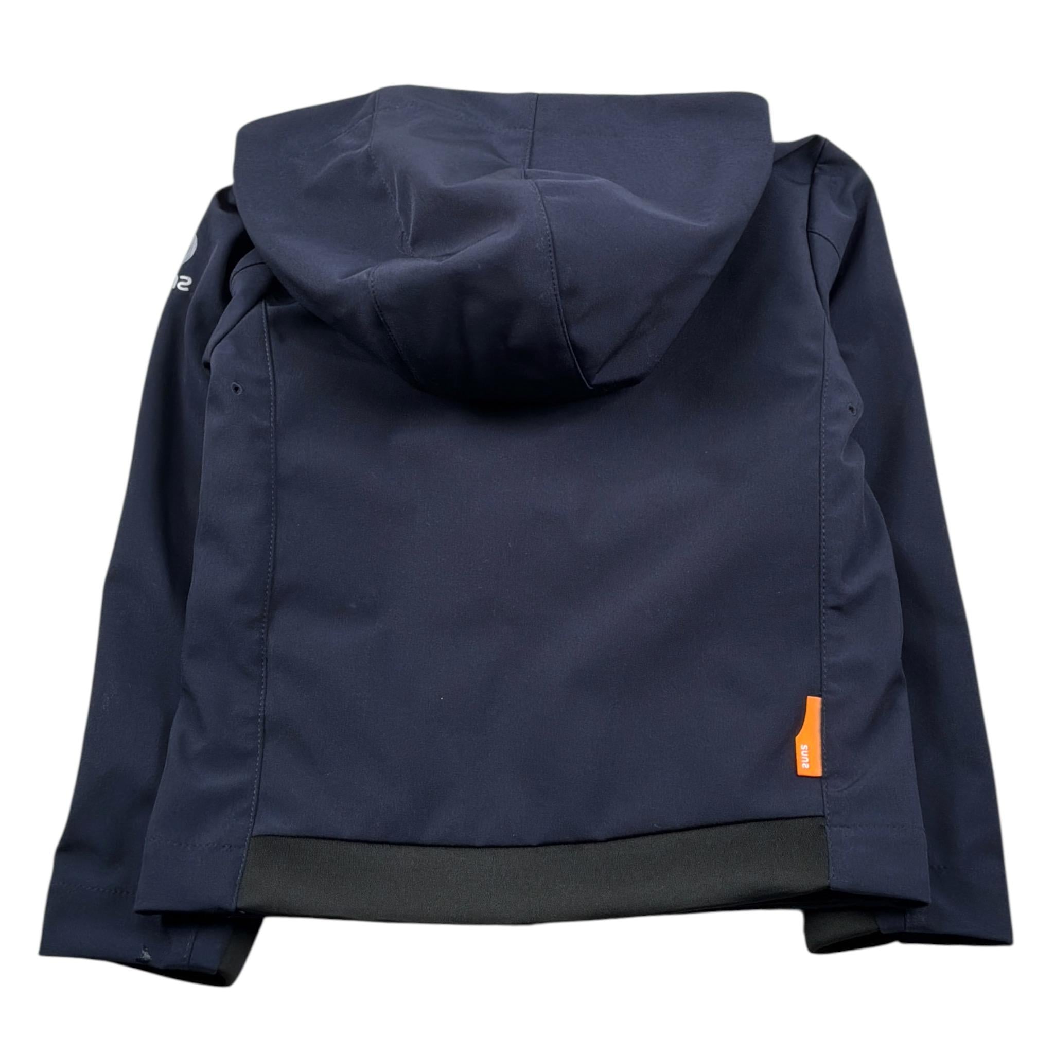 Suns Giubbino tinta unita con Cappuccio Blu per Bambino GBS0130U BLU SUNS 