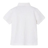 Mayoral Camicia Tinta Unita con Microfantasia per Bambino 3101 PANNA MAYORAL 