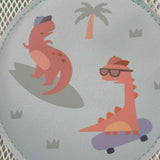 Monnëka Zaino Tinta Unita Traforato per Bambino 30500 VERDE ACQUA Monnëka 