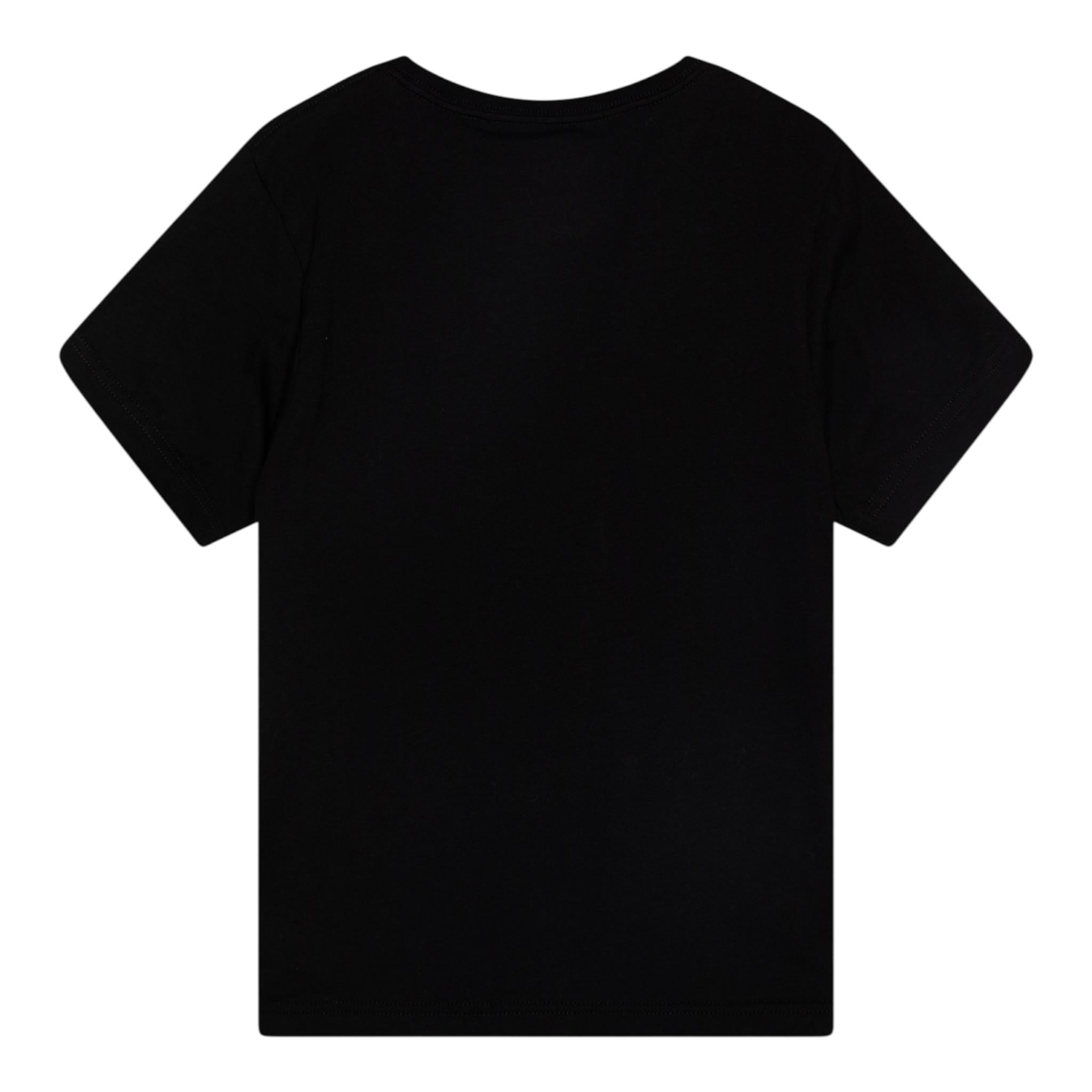 Dickies T-Shirt Girocollo tinta unita con Logo Nero per Bambino 520043378800100 NERO DICKIES 