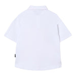 Aspesi Polo Mezza Manica Tinta Unita per Bambino S25005PCM0122 BIANCO ASPESI 