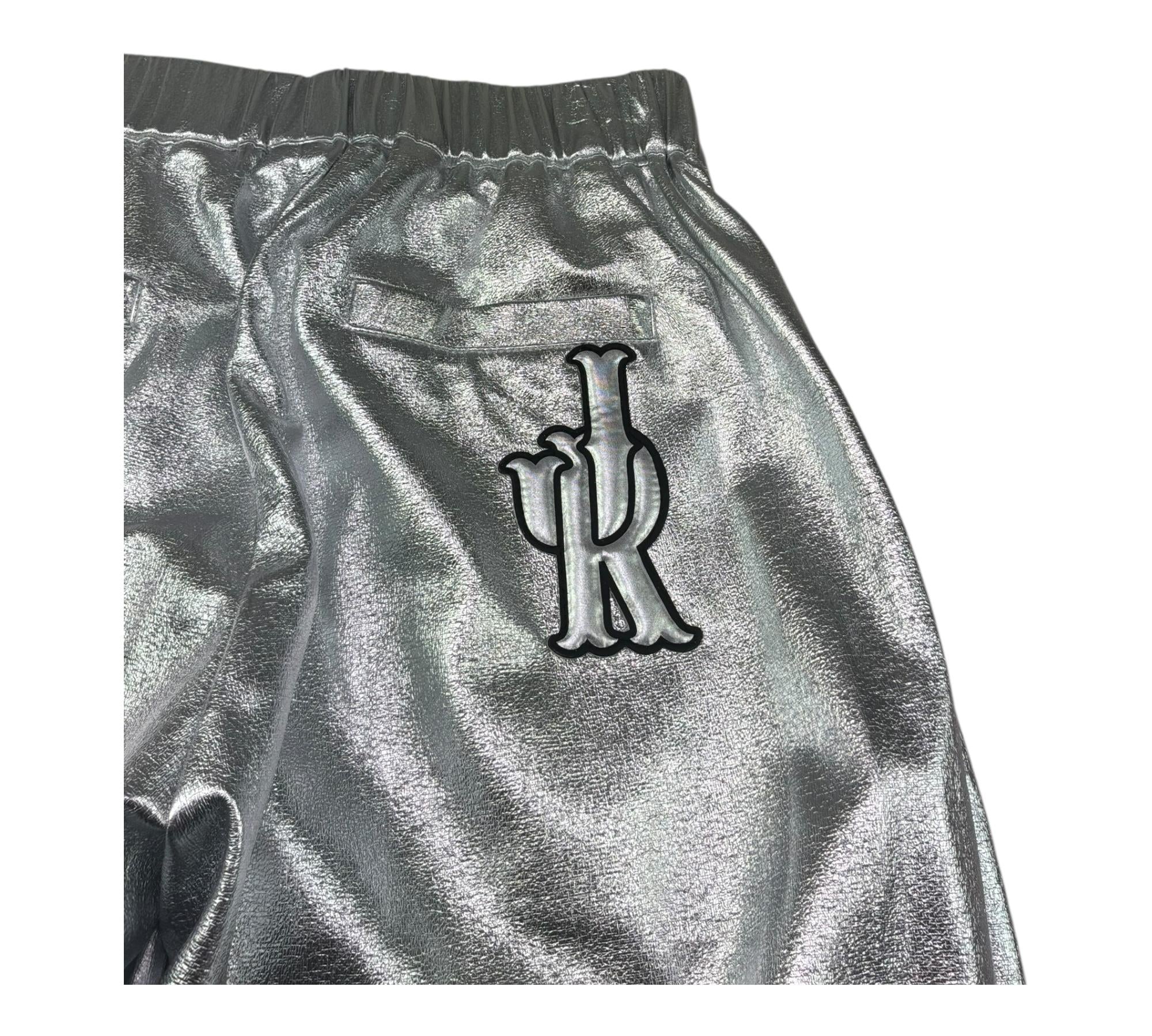 John Richmond Pantalone Tinta Unita con Elastico In Vita per Bambina RGP26052PA ARGENTO JOHN RICHMOND 