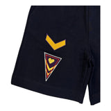 Marni Bermuda Felpa Tinta Unita con Logo per Bambino M01499 BLU MARNI 