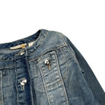 Liu Jo Giubbino In Denim tinta unita Azzurro per Bambina K17010 AZZURRO LIU JO 