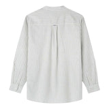 Pepe Jeans Camicia Manica Lunga Collo Coreano Fantasia A Righe per Bambino PB302705 PANNA PEPE JEANS 