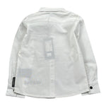 John Richmond Camicia tinta unita con Logo Bianco per Neonato RIP23084CANE BIANCO JOHN RICHMOND 