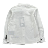 John Richmond Camicia tinta unita con Logo Bianco per Neonato RIP23084CANE BIANCO JOHN RICHMOND 