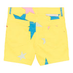 Stella Mccartney Short Tinta Unita con Stampa Stelle per Bambina TW6C59 GIALLO STELLA McCARTNEY 