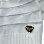 Guess Cardigan Tinta Unita  per Neonata K5RR04Z3M20 BIANCO GUESS 