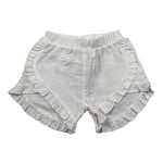 Play Up Short Tinta Unita con Elastico In Vita per Neonata PA022AQ11700 BIANCO PLAY UP 