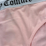 Juicy Couture Slip Tinta Unita con Stampa per Bambina JBX5823 ROSA JUICY COUTURE 