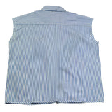 Dixie Camicia Bicolore con Fantasia A Righe per Bambina CC55271G64 BIANCO/BLU DIXIE 