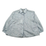 Xacus Camicia Manica Lunga Tinta Unita per Bambina 85570 BIANCO/AZZURRO XACUS 