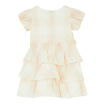 Liu Jo Abito Tinta Unita con Balze per Neonata KA5144 BEIGE LIU JO 