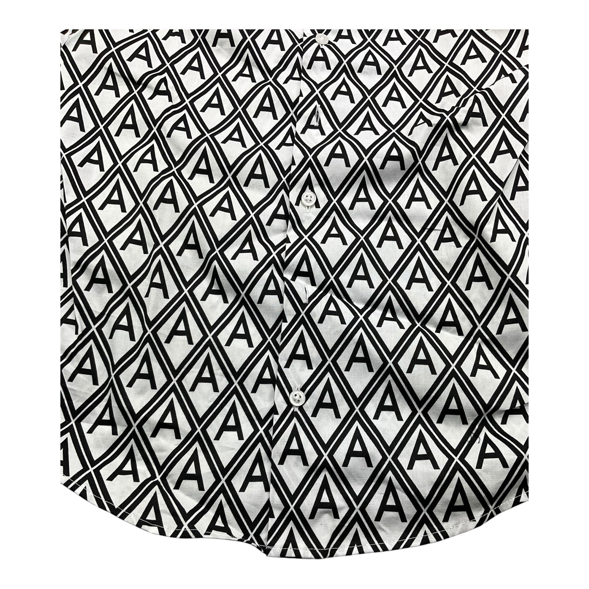 DANIELE ALESSANDRINI camicia manica lunga tinta unita cn fantasia in contrasto Bianco per Bambino 1231C00058 BIANCO DANIELE ALESSANDRINI 