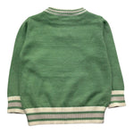 Trussardi Maglia Girocollo Tinta Unita per Neonato TIP26055MA VERDE TRUSSARDI 